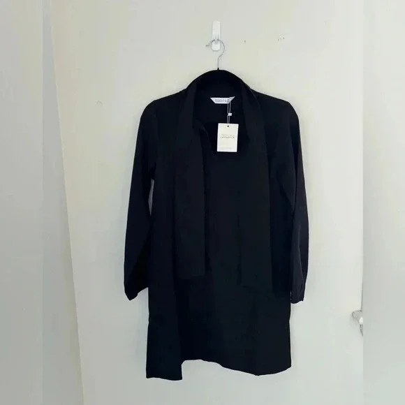 Compania Fantastica Black Cravate Dress NWT - Picture 4 of 9